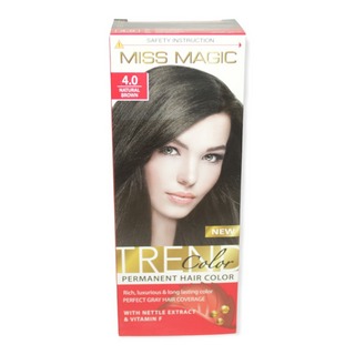 Краска для волос Miss Magic Натуральный коричневый4,0